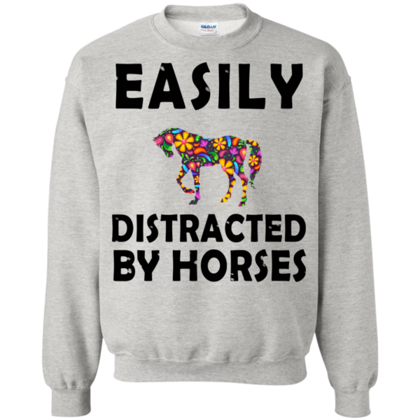 Easily Distracted By Horse Shirt, Hoodie, Tank