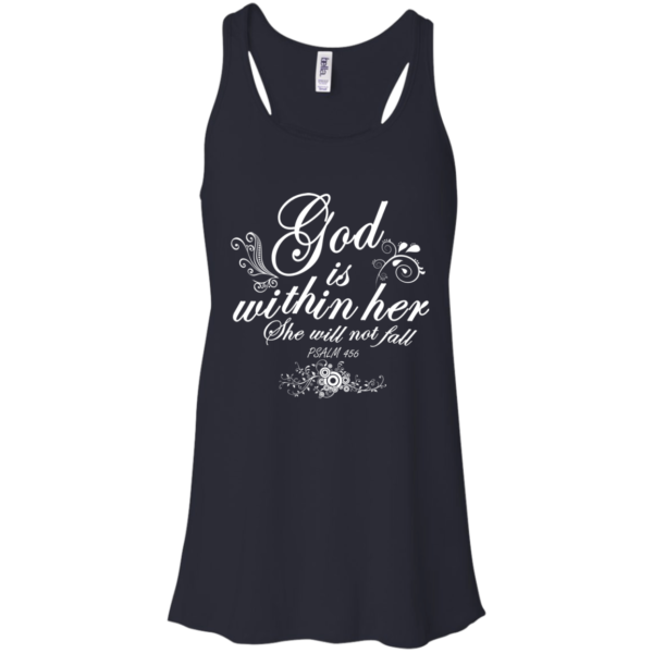 God Is Within Her She Will Not Fall Shirt