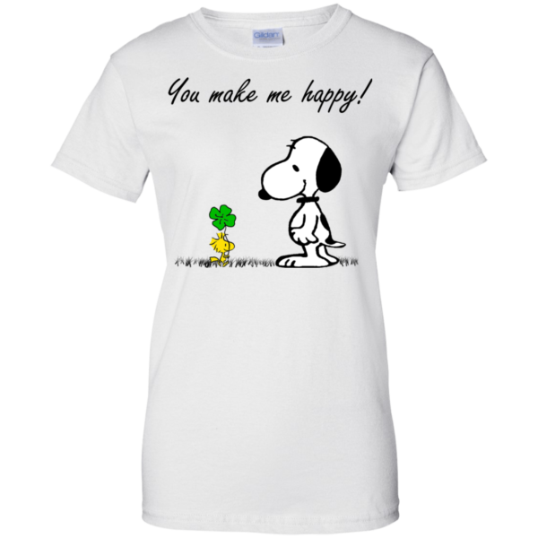 Snoopy – You Make Me Happy Shirt, Hoodie