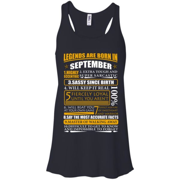 Legends Are Born In September – Highly Eccentric Shirt