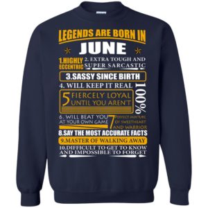 Legends Are Born In June – Highly Eccentric Shirt