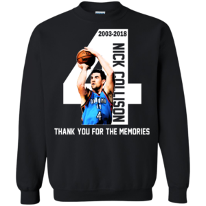 Nick Collison – Thank You For The Memories – 2003-2018 Shirt