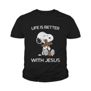Snoopy – Life Is Better With Jesus Shirt