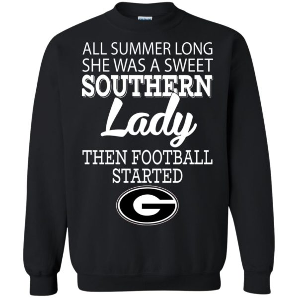All Summer Long She Was A Sweet Southern Lady Shirt