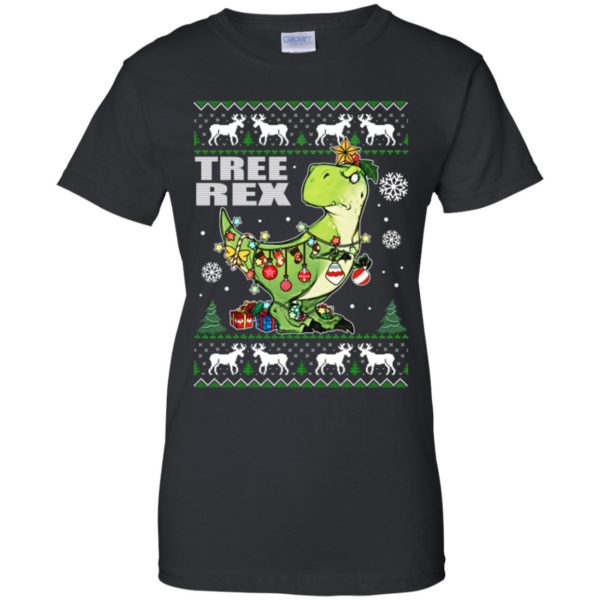 Tree Rex – T-rex Christmas Shirt, Hoodie, Tank | Allbluetees.com