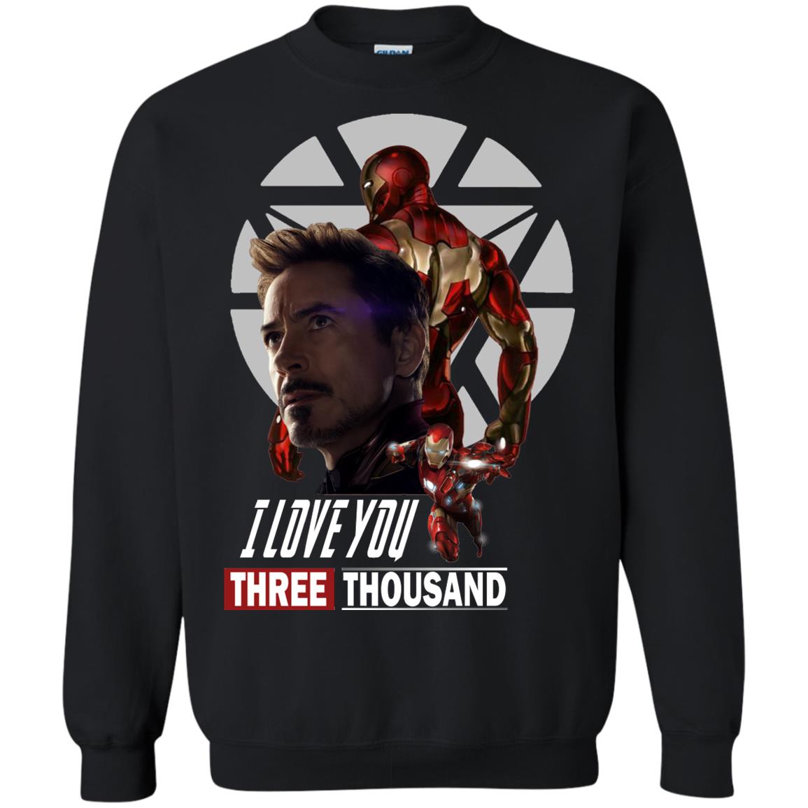 Iron Man - I Love You Three Thousand Shirt - Allbluetees - Online T ...