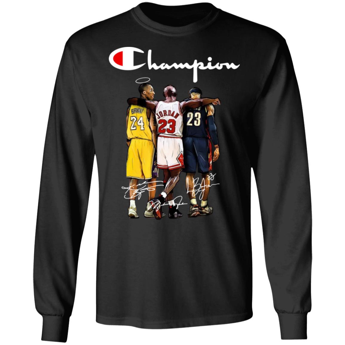 Custom Greats T-Shirt Lebron James Kobe Bryant Michael Jordan S