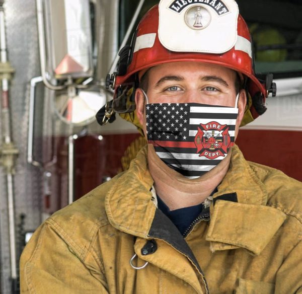 Fire Fighter Cloth Face Mask