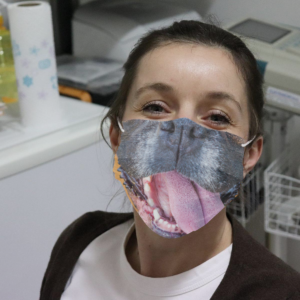 Funny Boxer Dog Cloth Face Mask