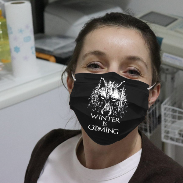 GOT - Wolf - Winter Is Coming Cloth Face Mask