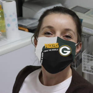 Packers - This Is How I Save The World Cloth Face Mask
