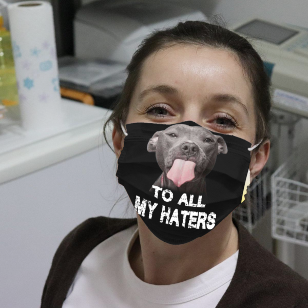 Pitbull - To All My Haters Cloth Face Mask