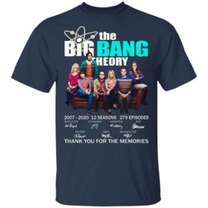 The BigBang Theory – Thank You For The Memories Shirt