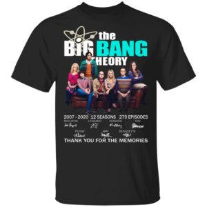 The BigBang Theory – Thank You For The Memories Shirt