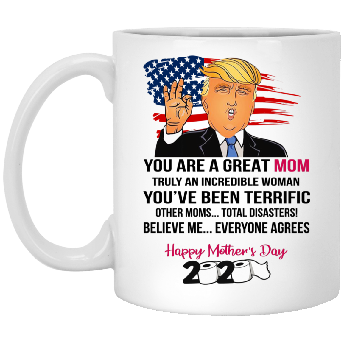 trump mothers day mug