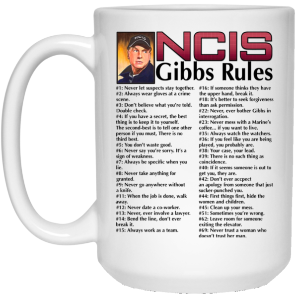 NICS Gibbs Rules Mugs