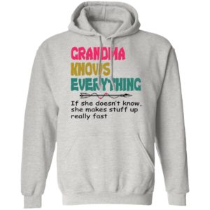 Grandma Knows Everything Shirt