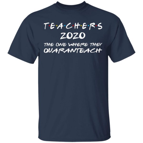 Teacher 2020 – The One Where They Quaranteach Shirt