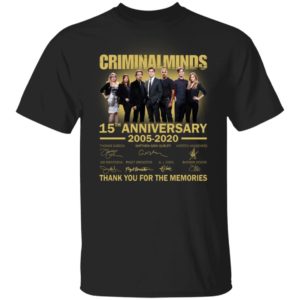 Criminal Minds 15th Anniversary – Thank You For The Memories Shirt