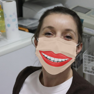 Smile Lips Cloth Face Mask