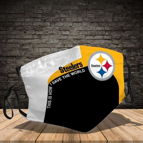 Steelers - This Is How I Save The World Cloth Face Mask