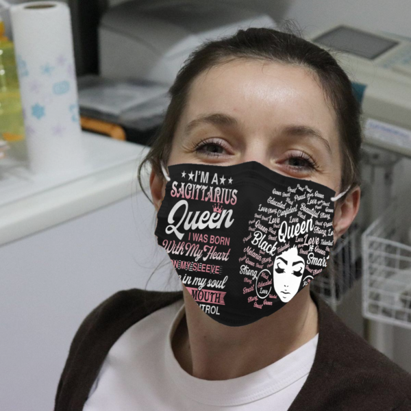 I'm A Sagittarius Queen Cloth Face Mask