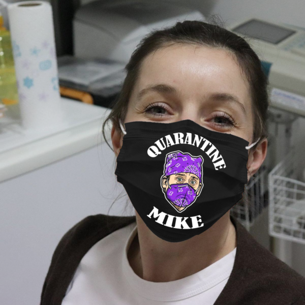 Michael Scott Quarantine Mike Cloth Face Mask