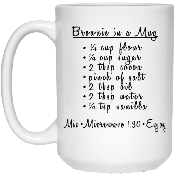 Brownie In A Mug Mugs