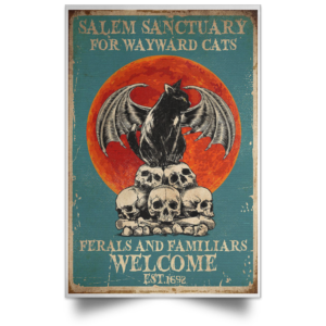 Salem Sanctuary For Wayward Cats Poster