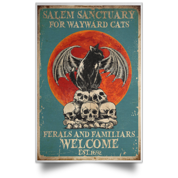 Salem Sanctuary For Wayward Cats Poster