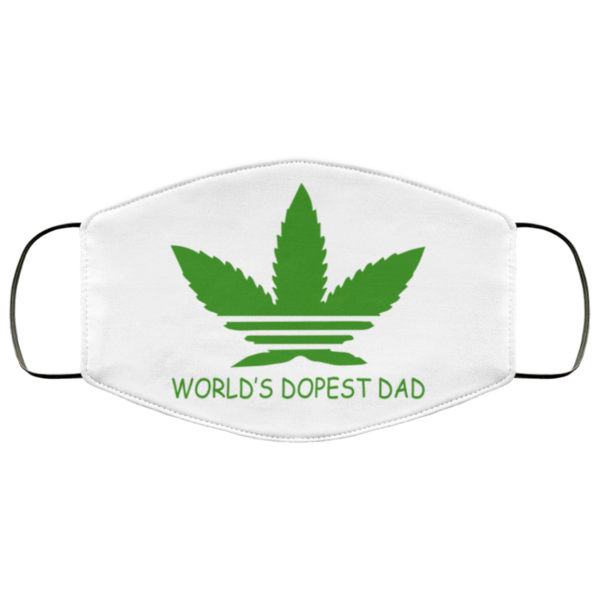 World’s Dopest Dad Face Mask