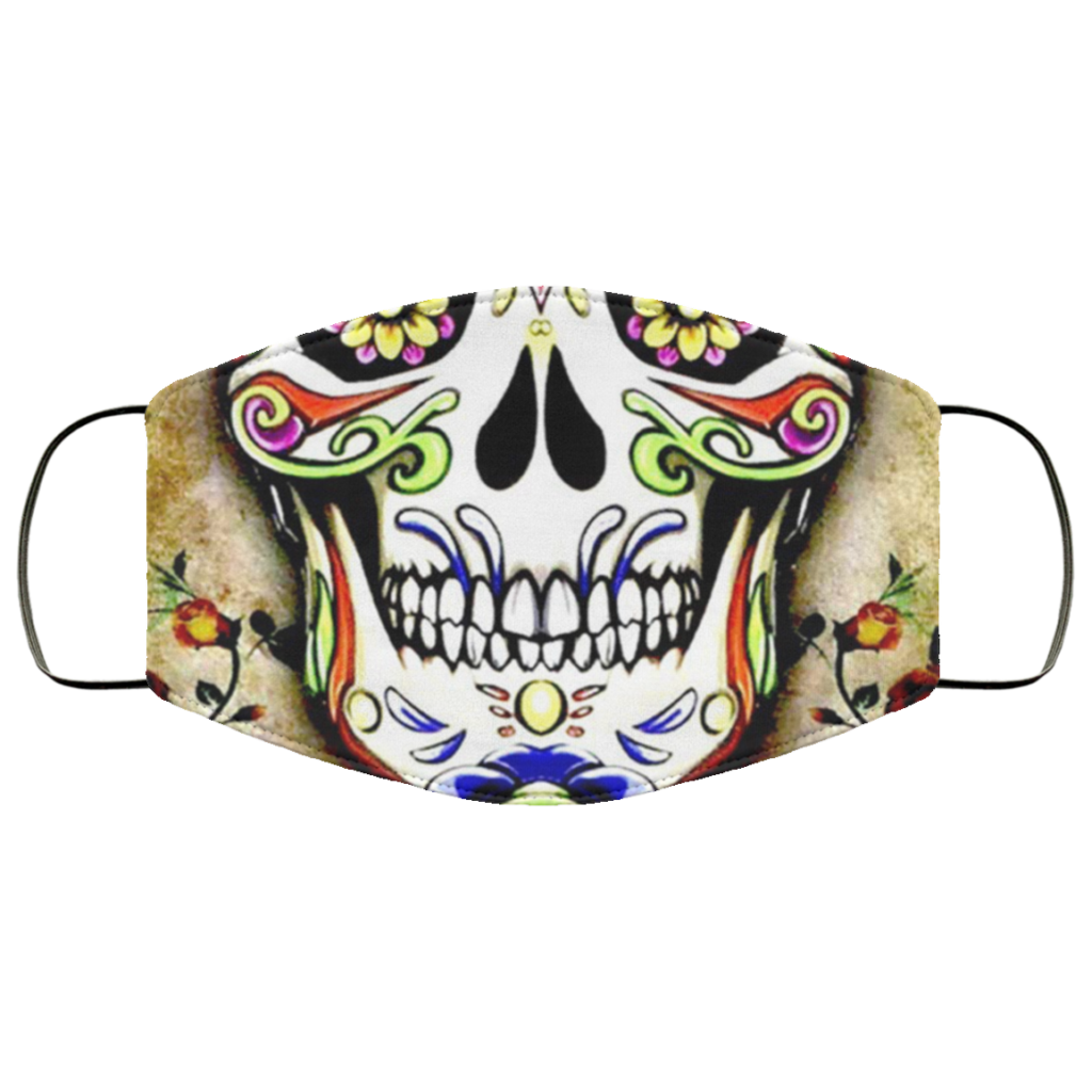Day Of The Dead Skull Face Mask 