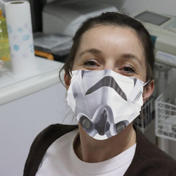 Stormtrooper Face Cloth Face Mask
