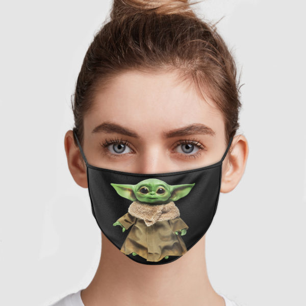 Baby Yoda Face Mask