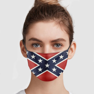 Confederate Flag Face Mask