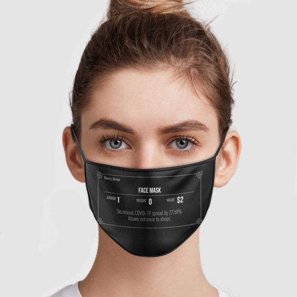 Heavy Armor Face Mask – Decreases COVID-19 Spread By 27,58% Face Mask