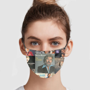 Kenny Rogers Album Face Mask