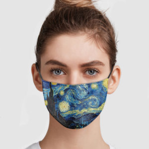 The Starry Night – Van Gogh Face Mask