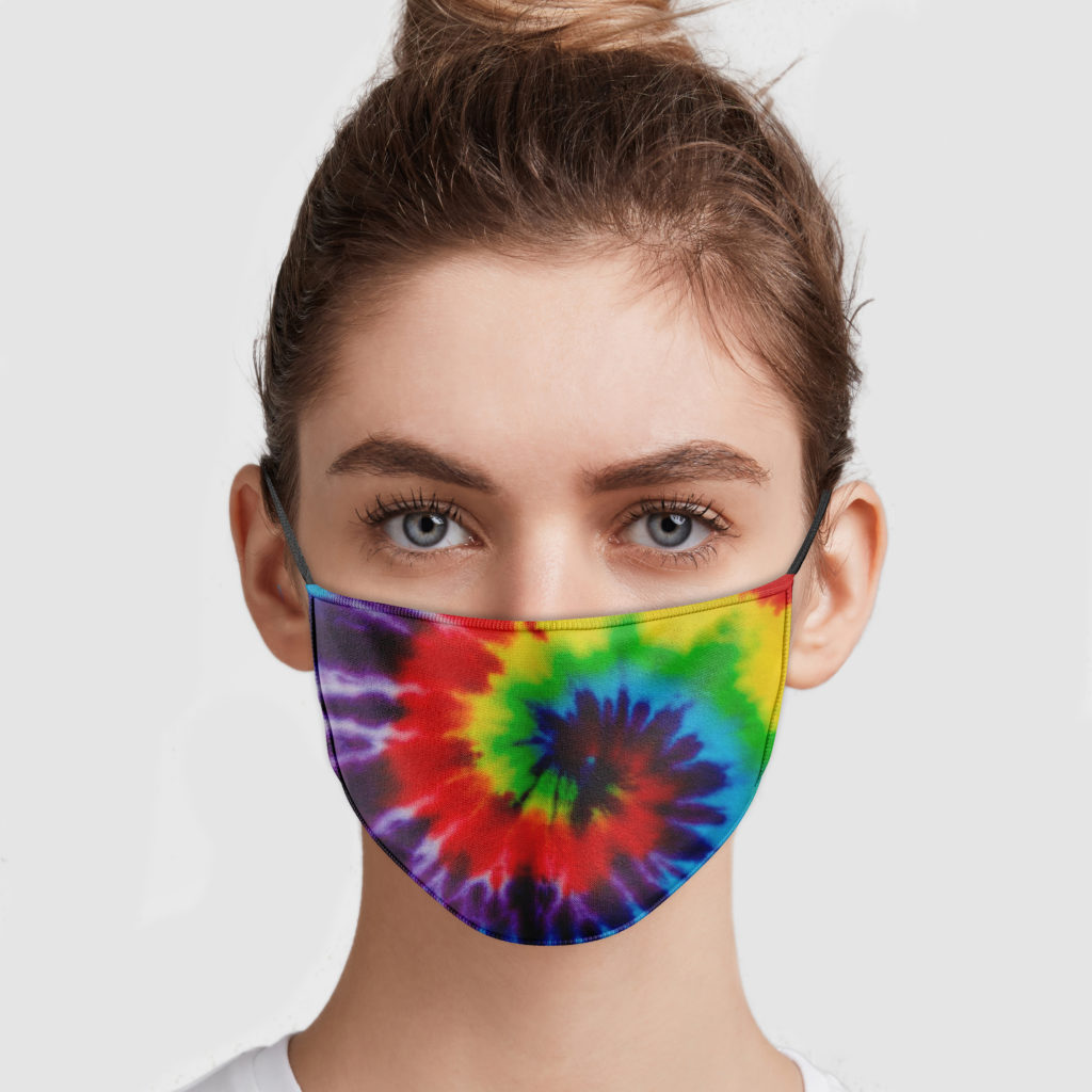 Tie Dye Face Mask | Allbluetees.com