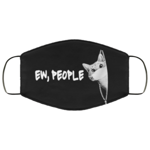 Cat Zipper – Ew People Face Mask