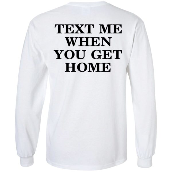 text me when you get home book