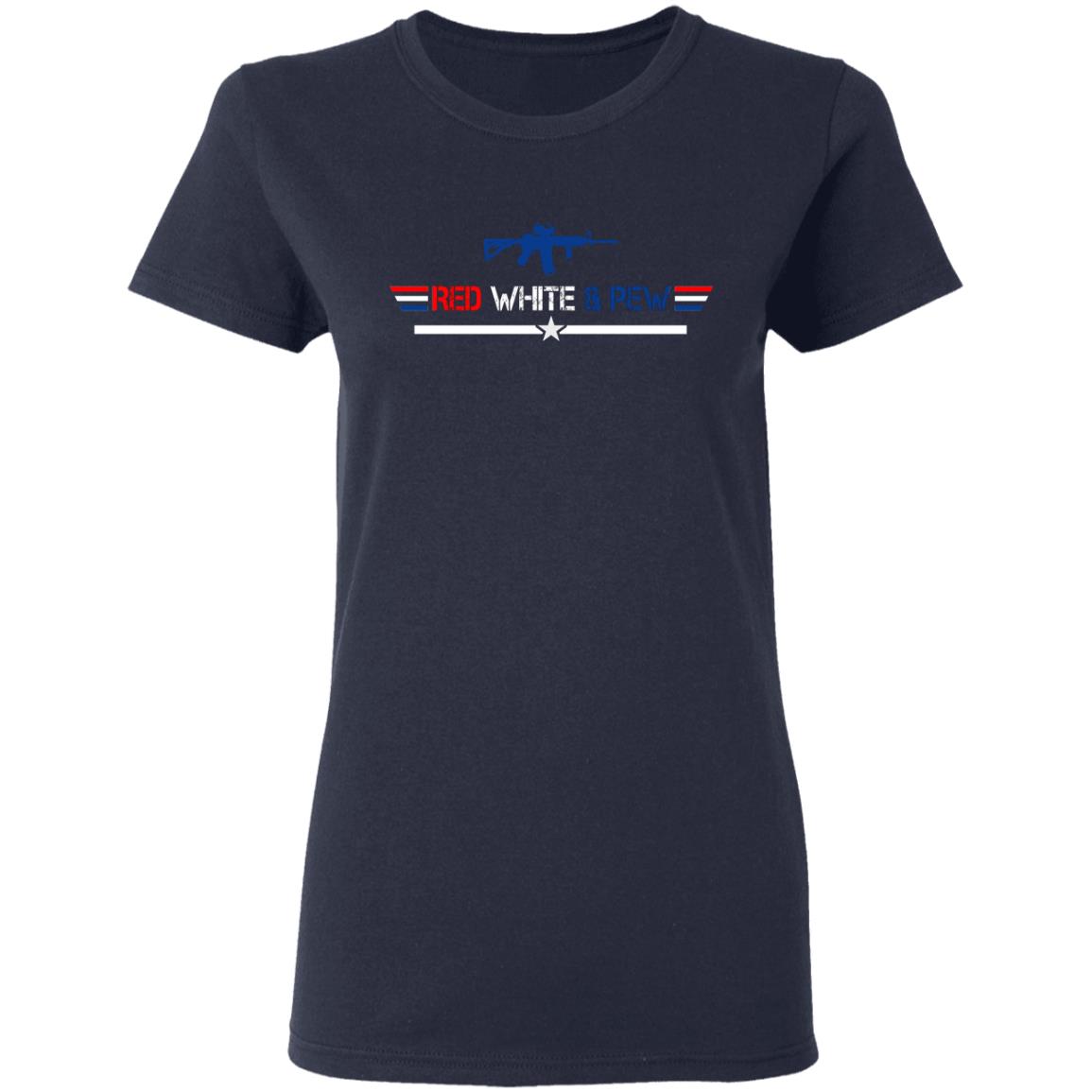 Red White And Pew Shirt - Allbluetees - Online T-Shirt Store - Perfect ...