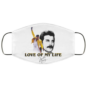 Freddie Mercury Love Of My Life Face Mask