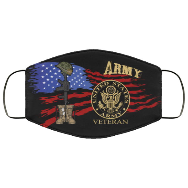 United States Army Veteran Face Mask