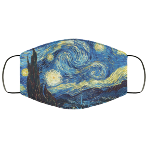 The Starry Night – Van Gogh Face Mask