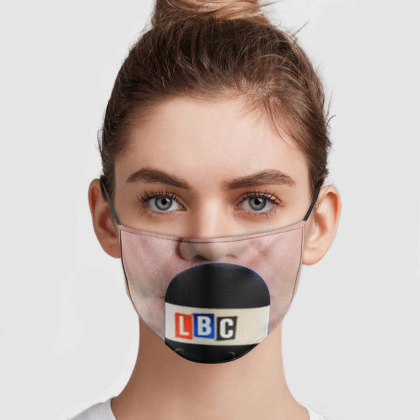 LBC Presenter Face Mask