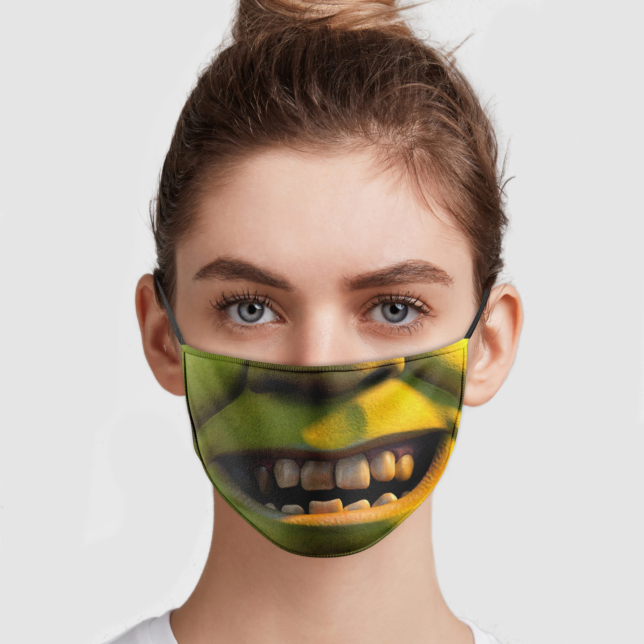 halv otte Eastern klodset Shrek Face Mask | Allbluetees.com