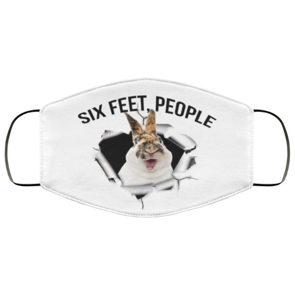 Rabbit – Six Feet People Face Mask