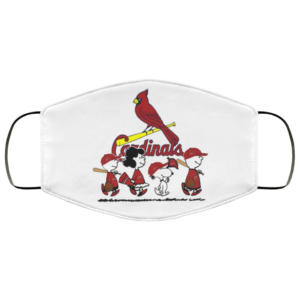Cardinals Snoopy And Friends Face Mask