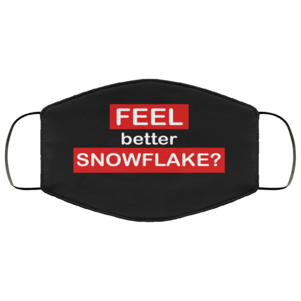 Feel Better Snowflake Face Mask